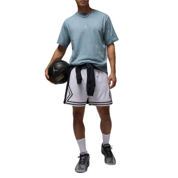 Jordan Jordan Dri FIT T Shirts Men's Pilot Gray/Light Silver Crew Neck Moderate