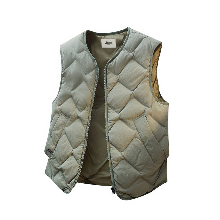 Jeep Jeep Down Vests Unisex V Neck Thickened Other