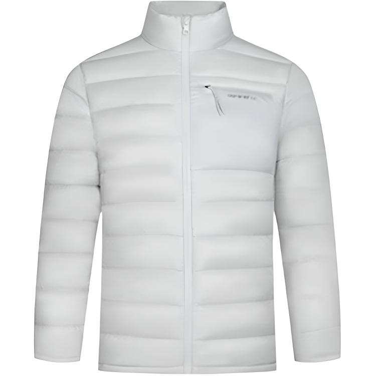 361° 361° Down Jackets Men's Lighthouse Gray Stand Collar Thin