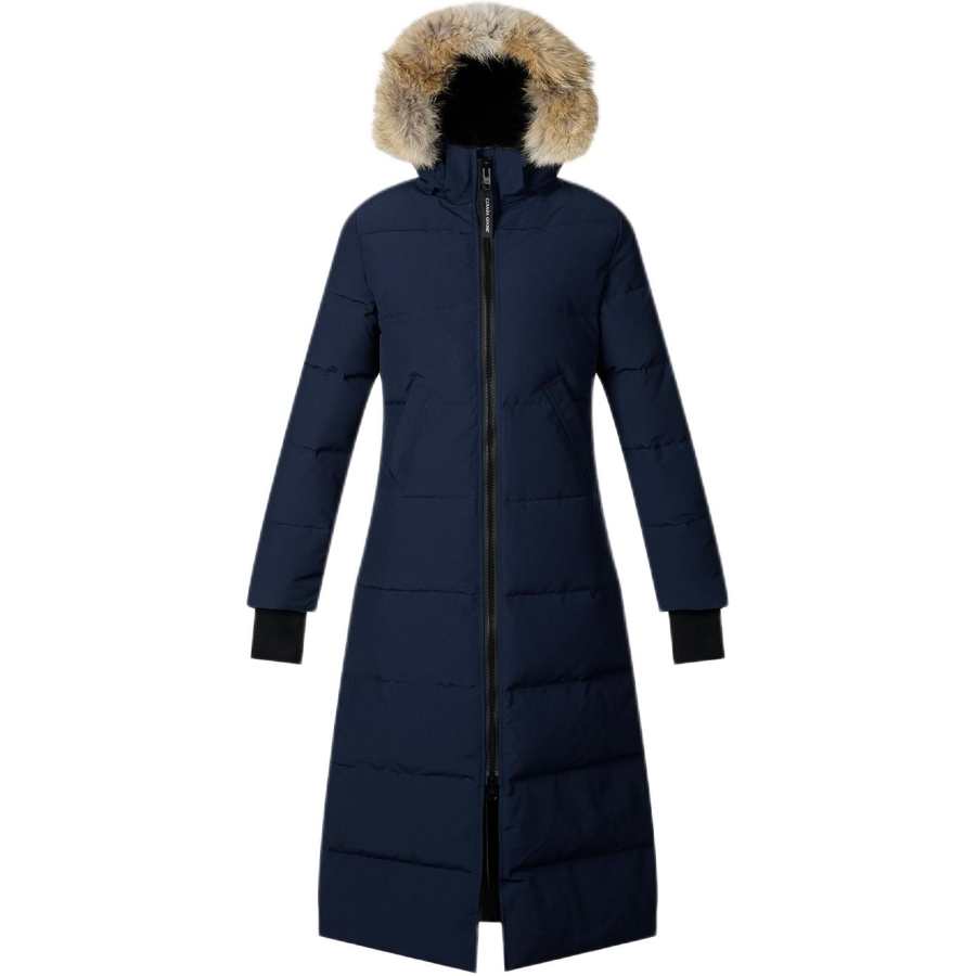Canada Goose Mystique Down Jacket Parka Coat Women's Cerulean Ocean Blue