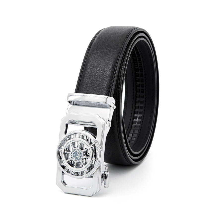 Hodo Alloy Top Grain Cow Leather Belts Men's 3.5cm