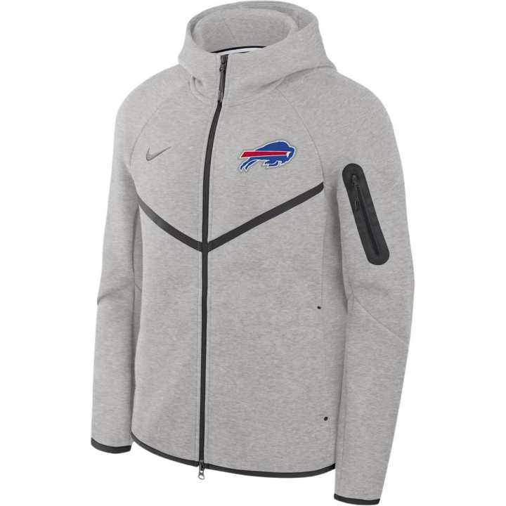 Nike Nike Buffalo Bills Tech Fleece Windrunner Men's Nike Nfl Full-Zip Hooded Jacket