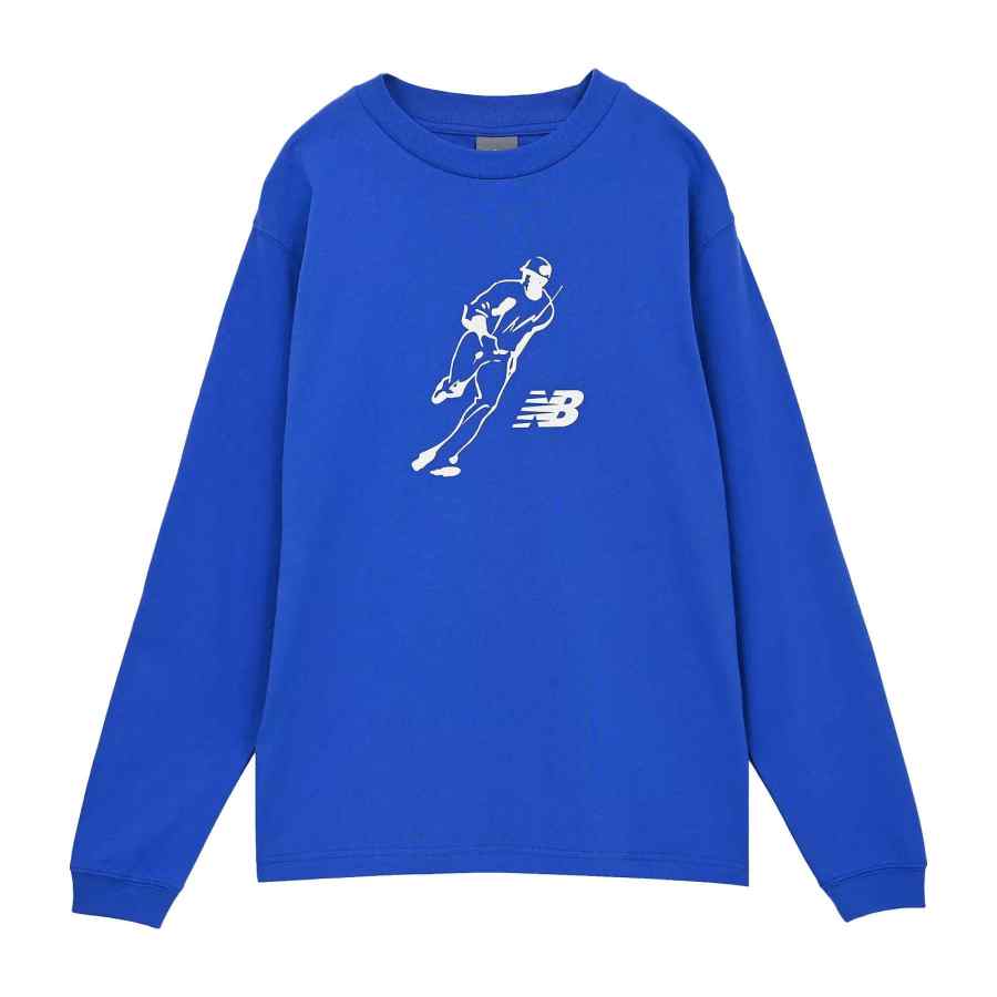 New Balance New Balance Ohtani Relaxed Long Sleeve T Shirt Men's