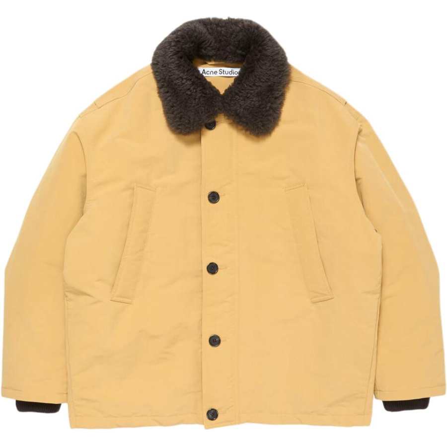 Acne Studios Acne Studios shearling-collar bomber jacket
