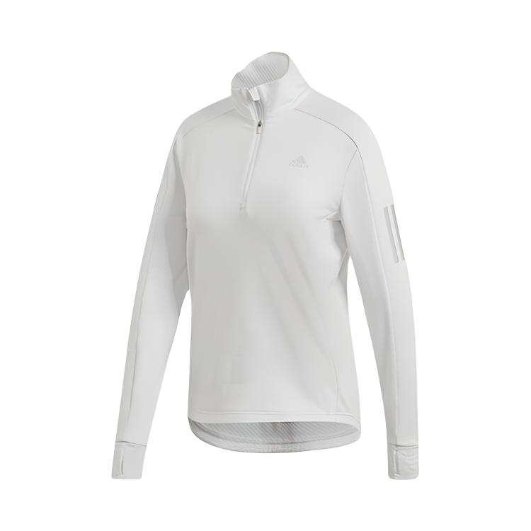 Adidas Adidas Sweatshirts Women's Gray Stand Collar Moderate
