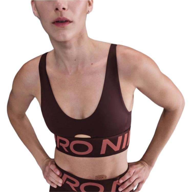 Nike Nike Sports Underwear Women's Burgundy Red Color Moderate