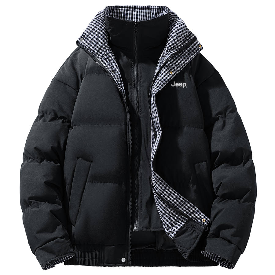 Jeep Jeep Puffer Jackets Unisex Stand Collar Moderate