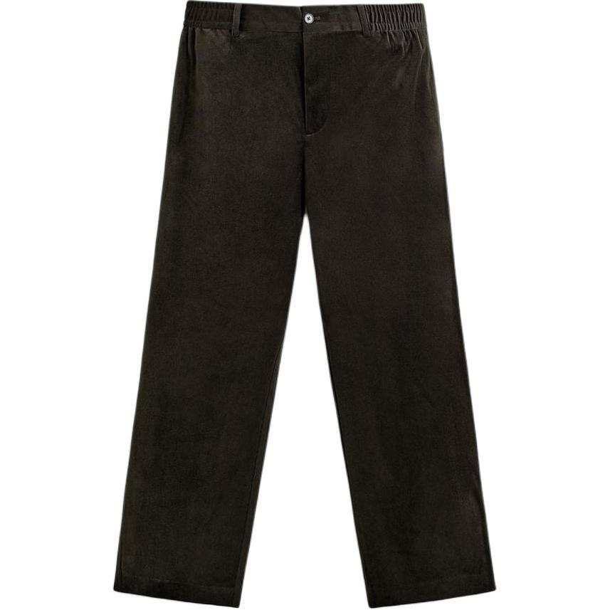 ZARA Casual Pants Men's Brown Moderate Straight Fit Pants