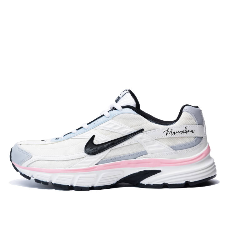 Nike Nike Initiator Mesh, Textile, Leather Low top Casual City Commuting Running Shoes Unisex Beige White Pink