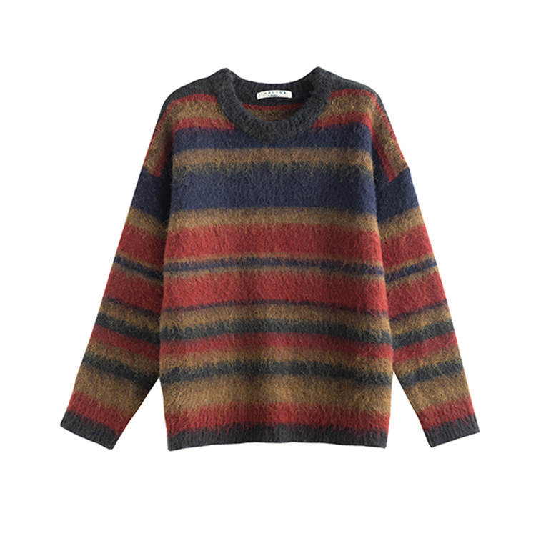 Tonlion Knitwear Women's Red Tone Crew Neck Moderate Other