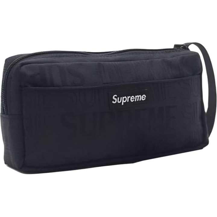 Supreme Supreme Nylon Travel Storage Bag Unisex Black