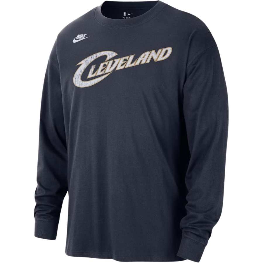 Nike Nike Cleveland Cavaliers Hardwood Classic Essential Men's Nike Nba Long-Sleeve T-Shirt