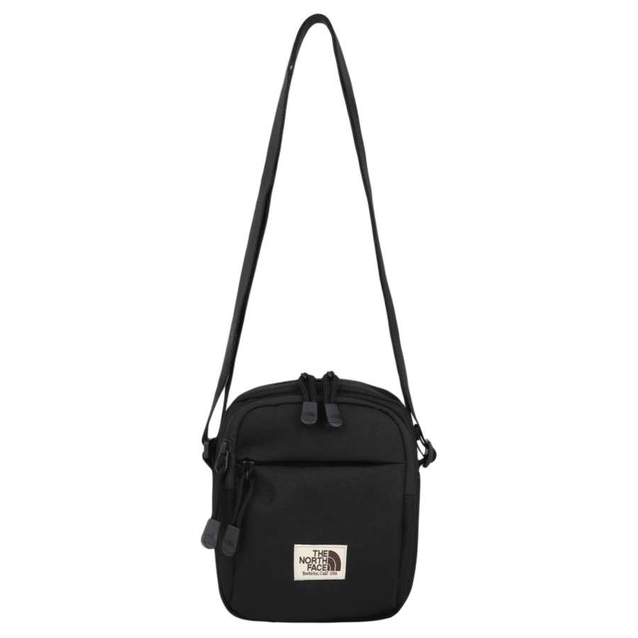 THE NORTH FACE Recycled Polyester Shoulder Bag, Crossbody Bag Mini Unisex Black