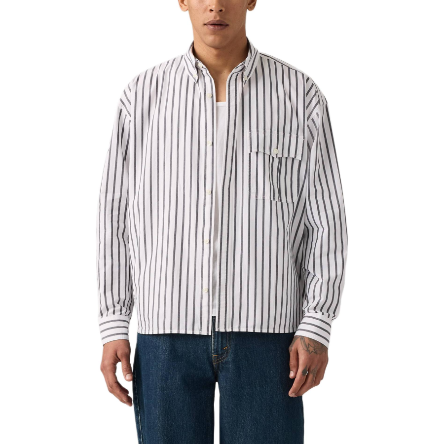 Levis Levis Shirts Men's White Moderate