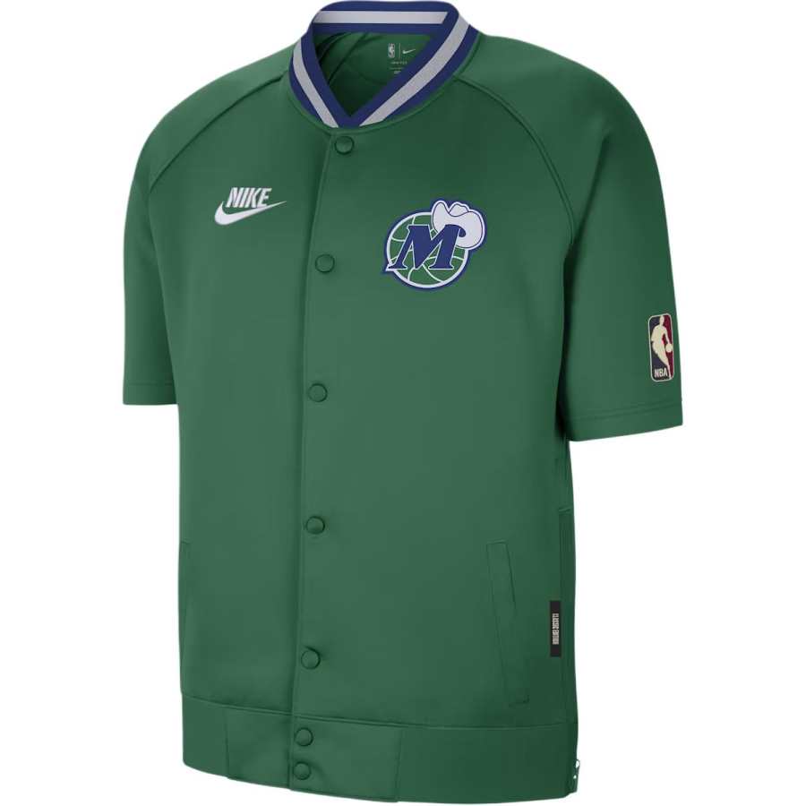 Nike Nike Dallas Mavericks Hardwood Classics Men's Nike Dri-FIT Nba Short-Sleeve Jacket