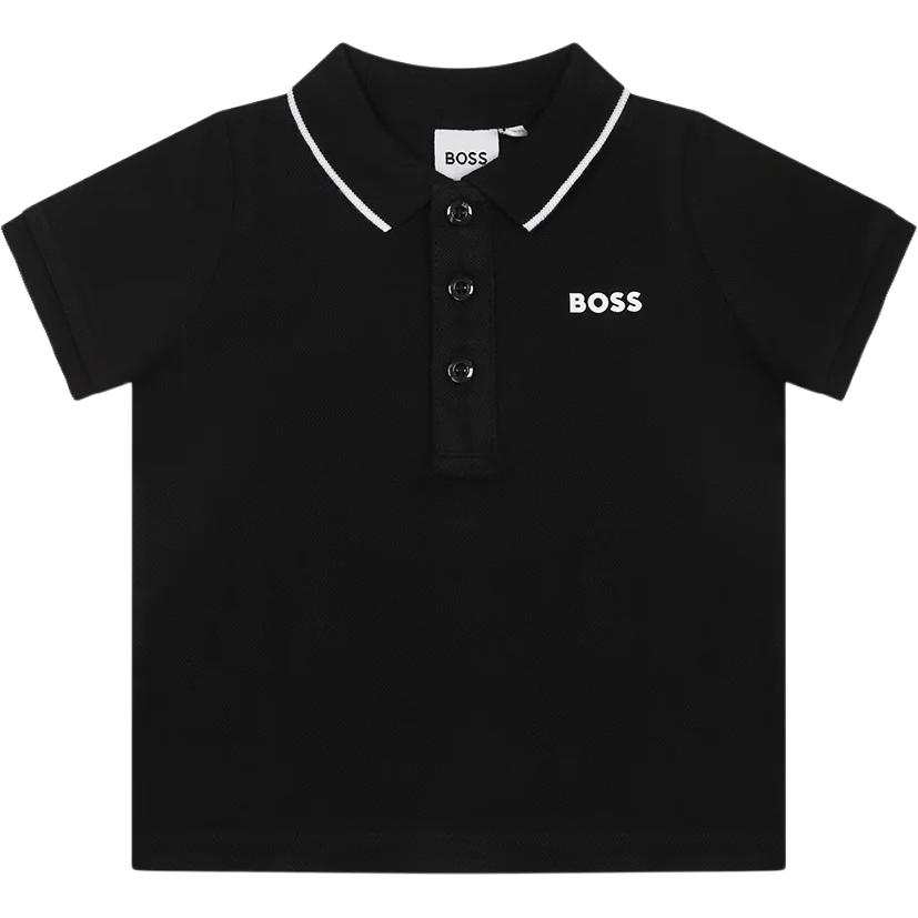 HUGO BOSS Kids Polo Shirts Polo Collar Moderate Non Stretch