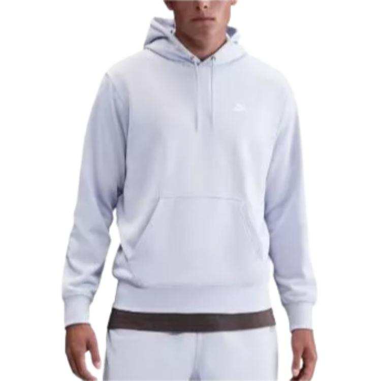 Nike Nike Sweatshirts Men's Light Purple Hooded Moderate Straight Fit