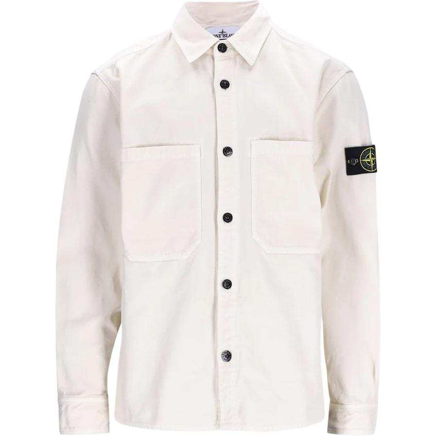 Stone Island chest-pockets shirt