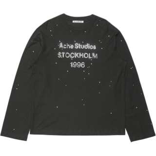 Acne Studios logo long-sleeve T-shirt