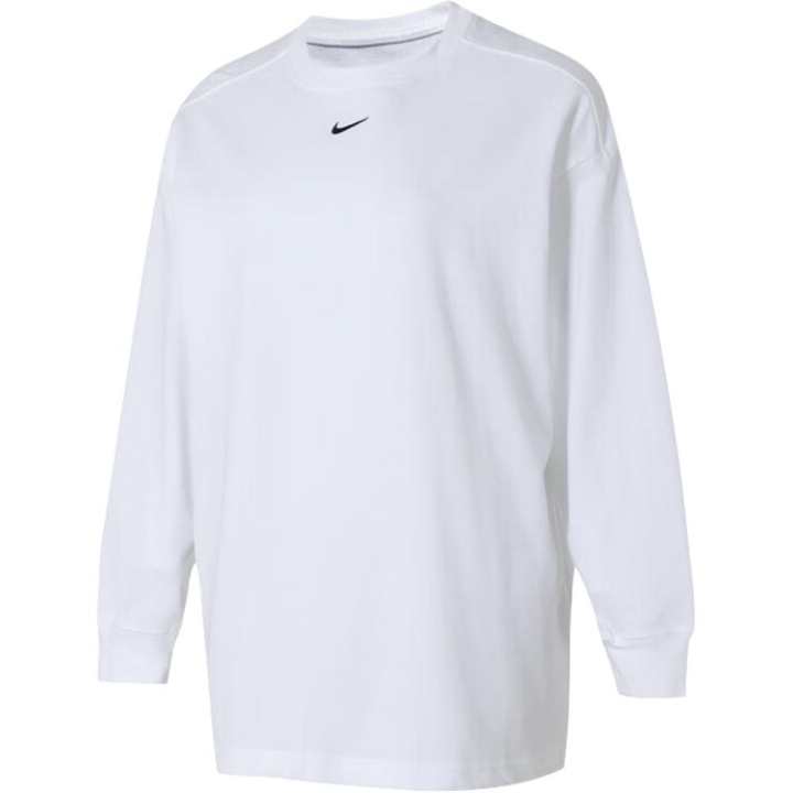 Nike Nike T Shirts Women's White Crew Neck Moderate Straight Fit
