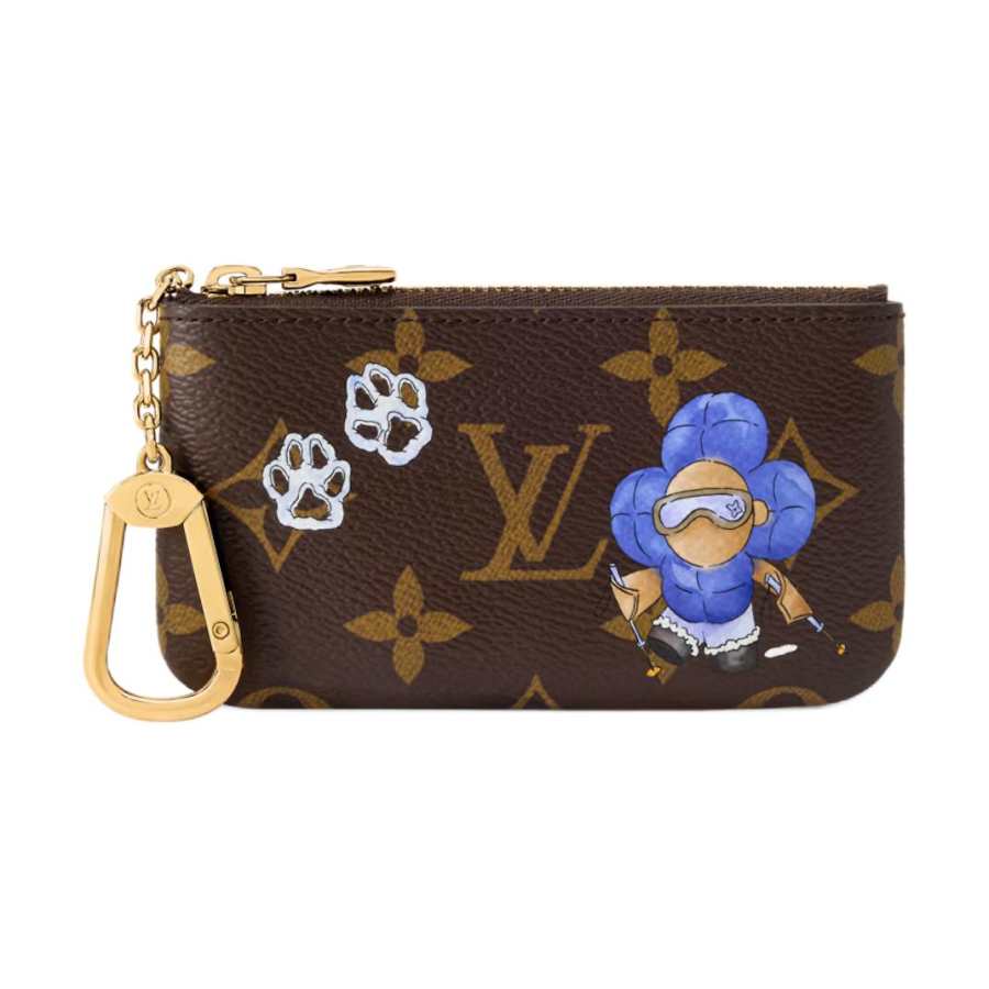 LOUIS VUITTON Monogram Canvas Wallet Women's Brown