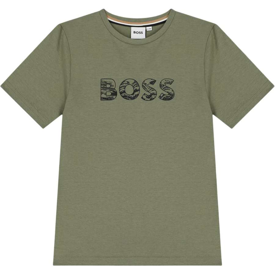 HUGO BOSS Kids T Shirts Crew Neck Moderate