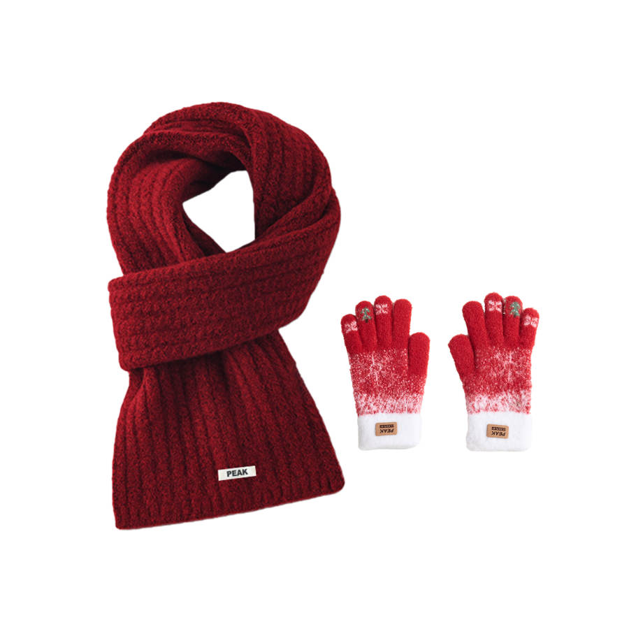 PEAK PEAK Knit Scarves Unisex