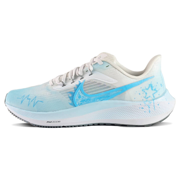 Nike Nike Air Zoom Pegasus 39 Abrasion Resistant Abrasion Resistant Low top Running Shoes Men's Blue White