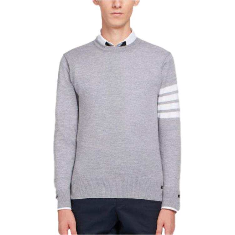 THOM BROWNE THOM BROWNE 4 Bar Striped Sweater