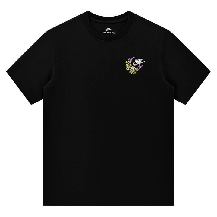 Nike Nike Sportswear T Shirts Unisex Black Crew Neck Moderate