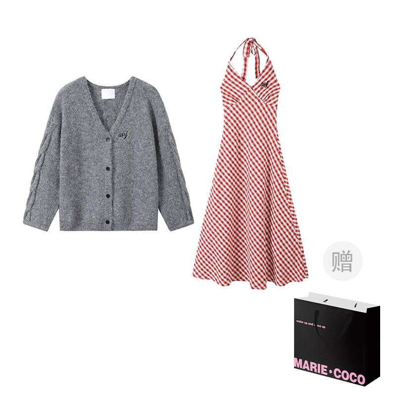 MARIE·COCO Coat Skirt Clothing Sets Women's