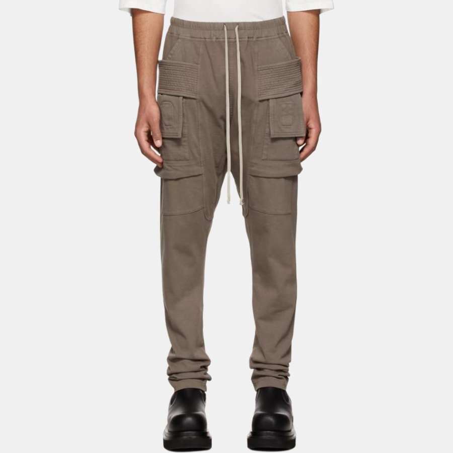 Rick Owens DRKSHDW Creatch Tapered Cargo Trousers