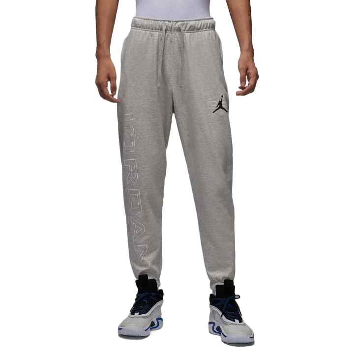 Jordan Jordan Sport Knitted Sweatpants Men's Heather Gray/White/Black