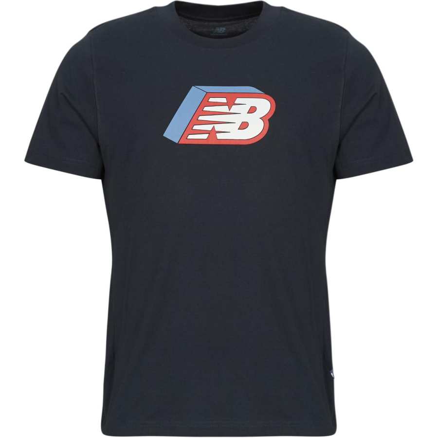 New Balance New Balance T Shirts Men's Black Crew Neck