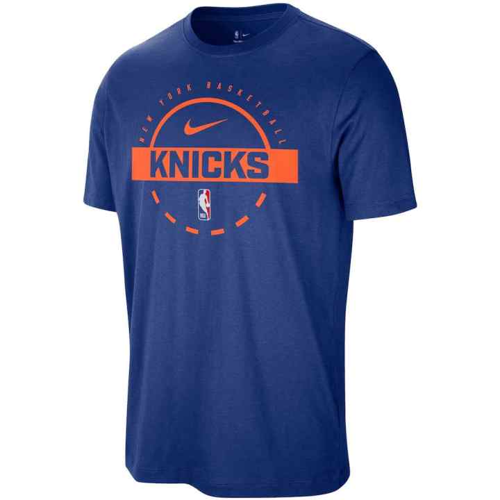 Nike Nike T Shirts Men's Blue Crew Neck Moderate