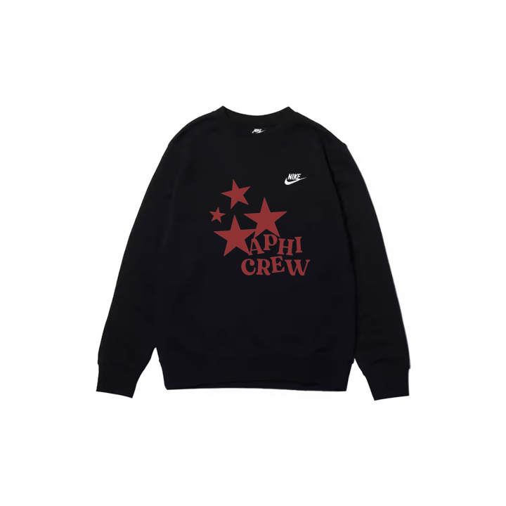 Nike Nike Sweatshirts Men's Black Crew Neck Moderate