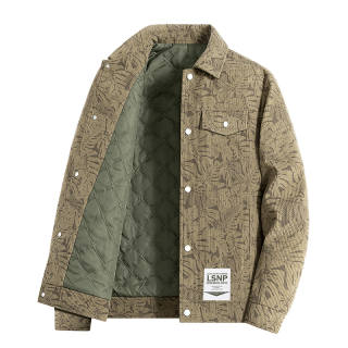 LISENPOK Jackets Men's Lapel Moderate Workwear