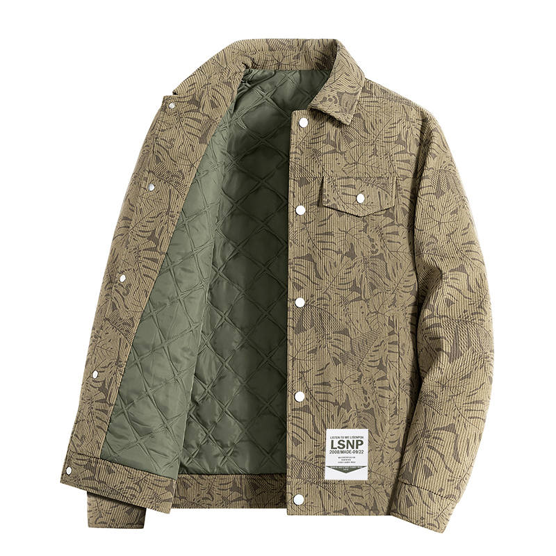 LISENPOK Jackets Men's Lapel Moderate Workwear