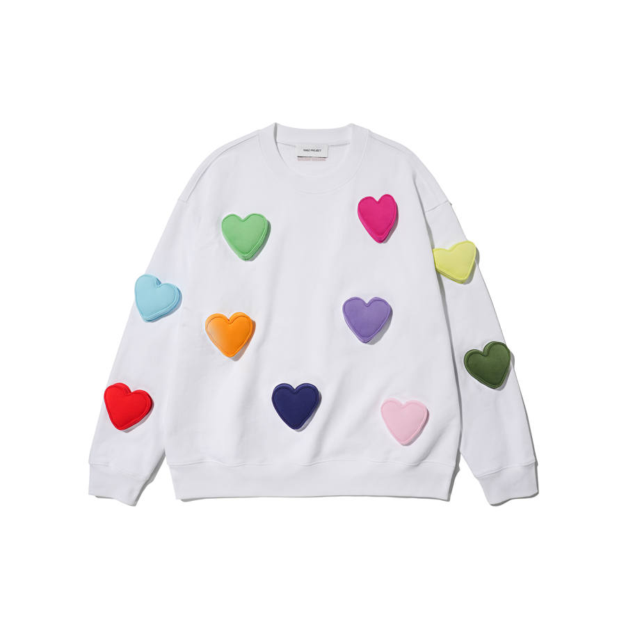 SQQZ Project Crew Neck Loose Fit Sweatshirt Unisex