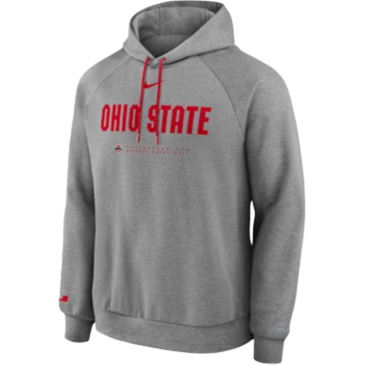 Nike Nike Ohio State Courtside Basketball Practice Men's Nike Dri-FIT Pullover Hoodie