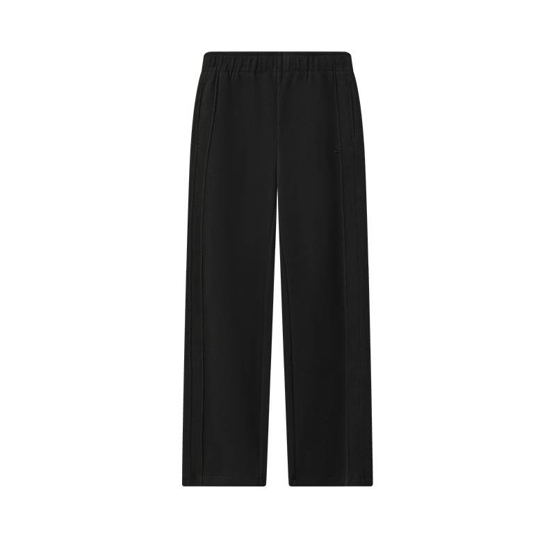 FILA WHITE Knitted Sweatpants Women's Black