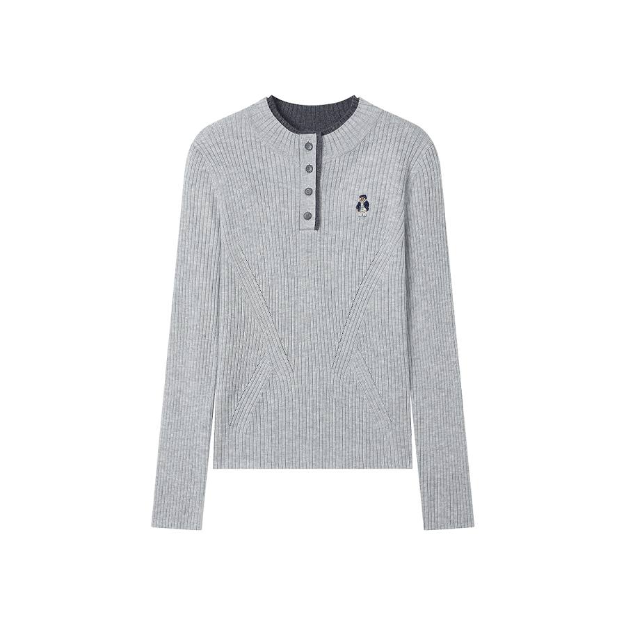 Teenie Weenie Sweaters Women's Crew Neck Moderate Base Layer