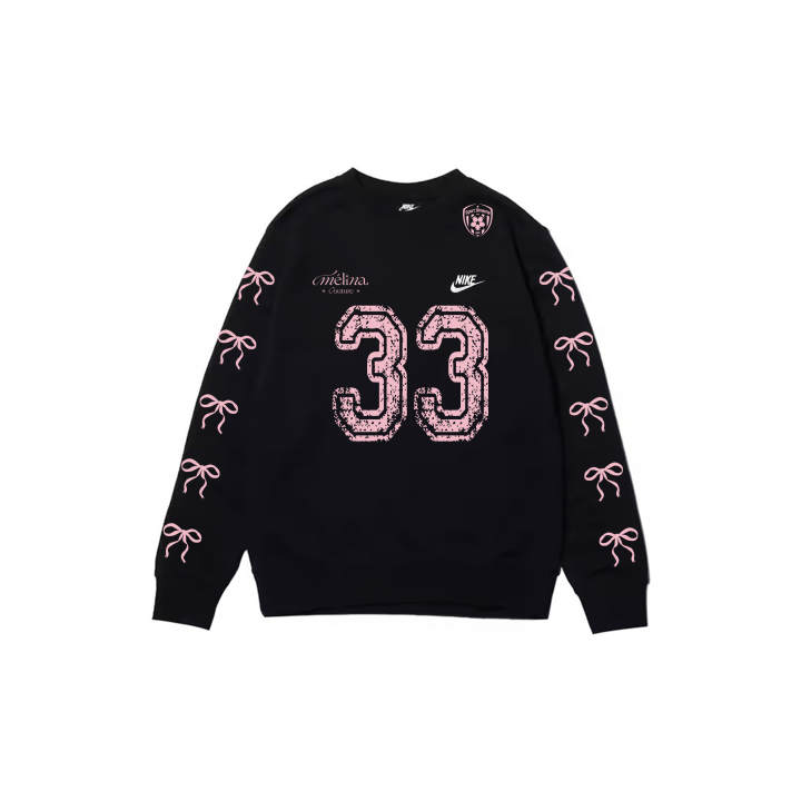 Nike Nike Sweatshirts Men's Black Crew Neck Moderate