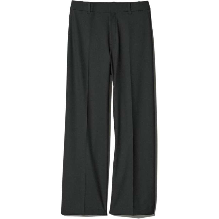 UNIQLO Suit Pants Women's Black Moderate Wide Leg Pants