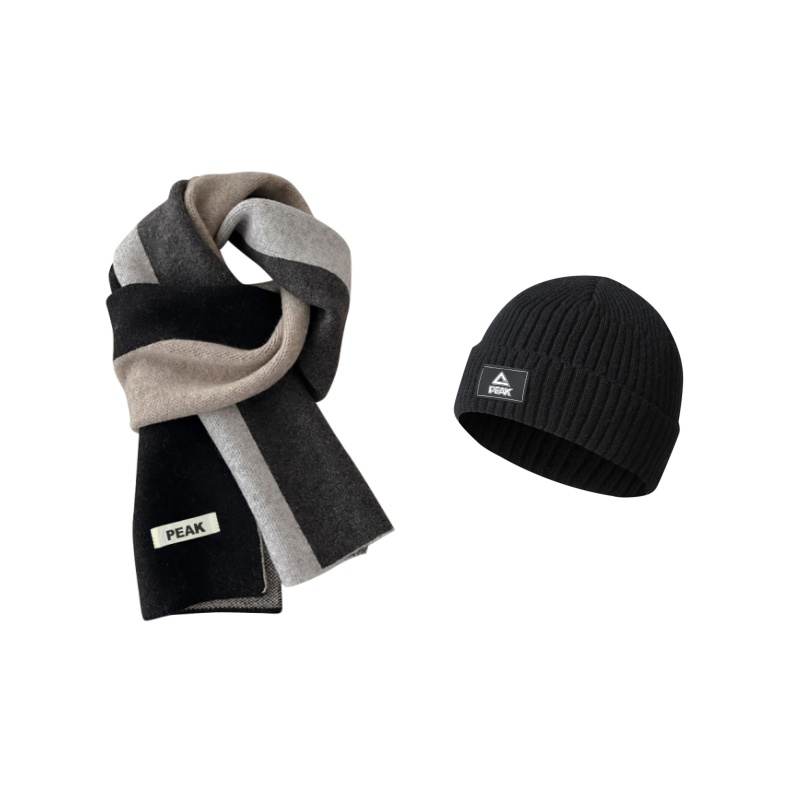 PEAK PEAK Polyester Knit Scarves Unisex