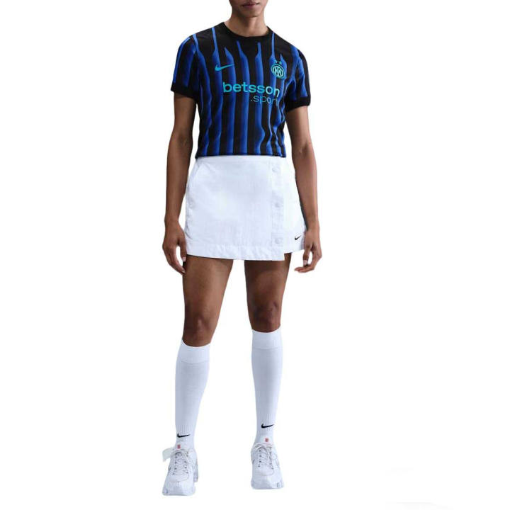 Nike Nike International Beige Blue Soccer Jersey Women's