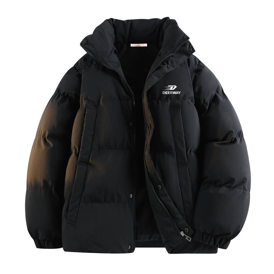 DEERWAY DEERWAY Puffer Jackets Unisex Stand Collar Moderate Padded Puffer Jacket