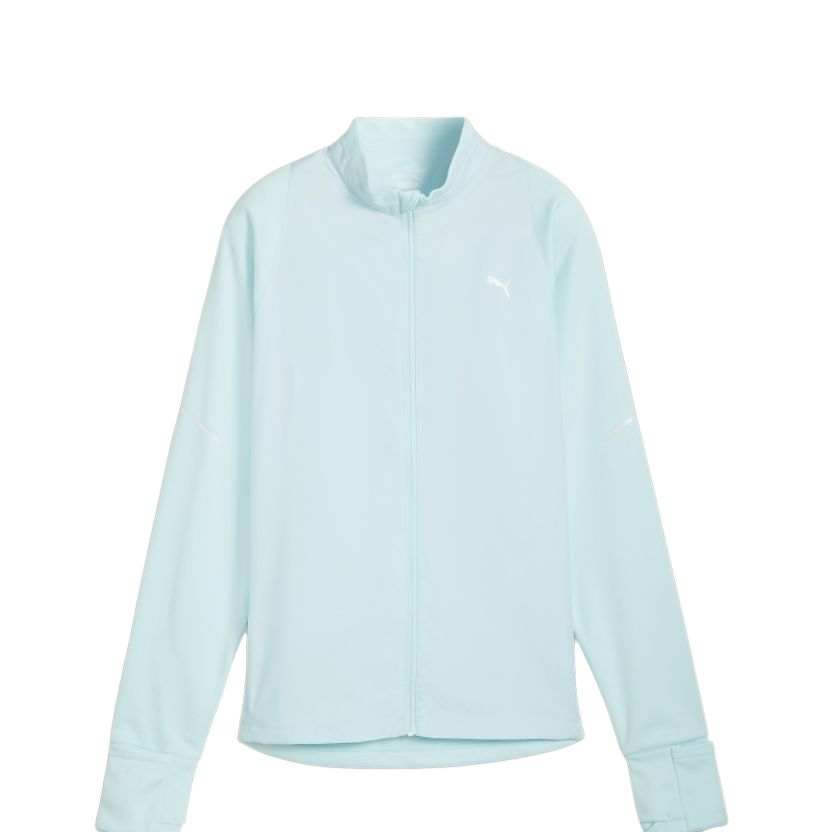 PUMA Jackets Women's Light Blue Stand Collar Moderate Other