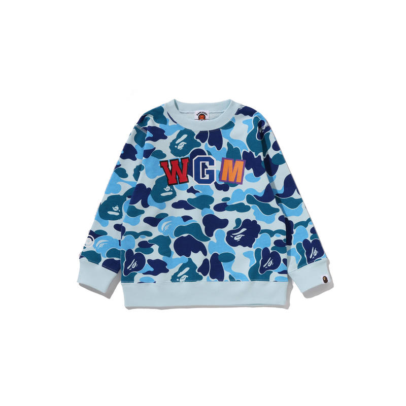 A BATHING APE Sweatshirt FW25 Children Aged 3 7 Years Old