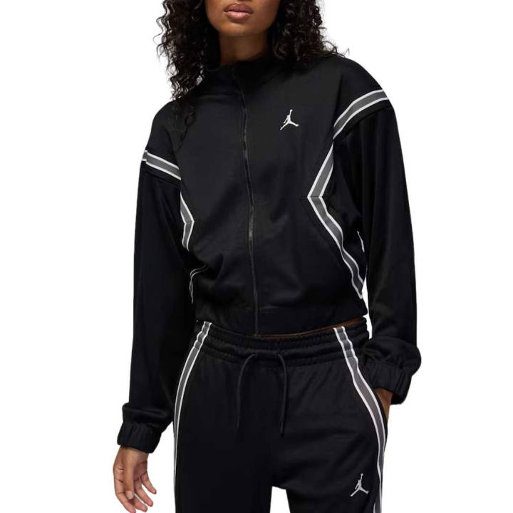 Jordan Jordan Jackets Women's Black/Sail Stand Collar Moderate Other